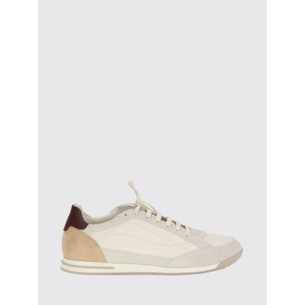 Brunello Cucinelli Men Leather Sneakers Brunello Cucinelli